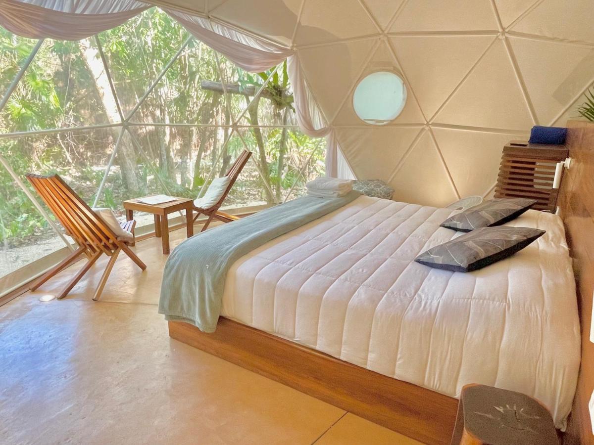 Ku Kuk Glamping Apartment Chemuyil Luaran gambar