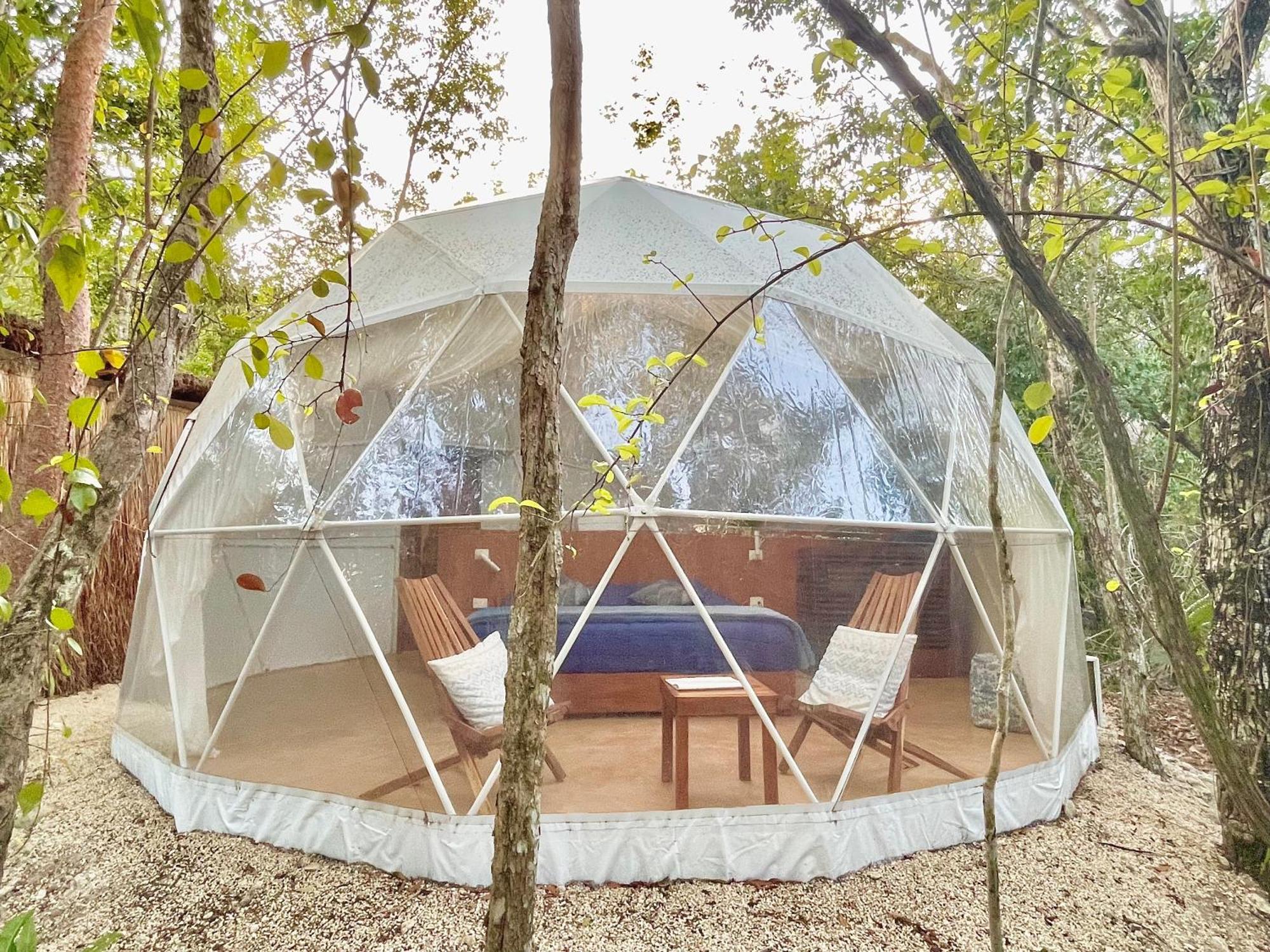 Ku Kuk Glamping Apartment Chemuyil Bilik gambar